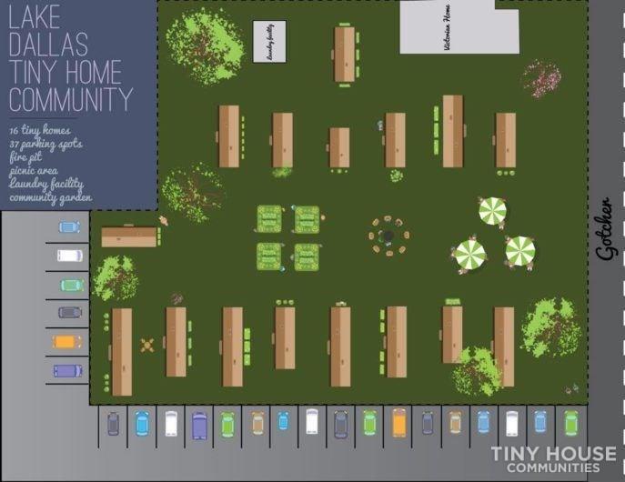Lake Dallas Tiny House Community 