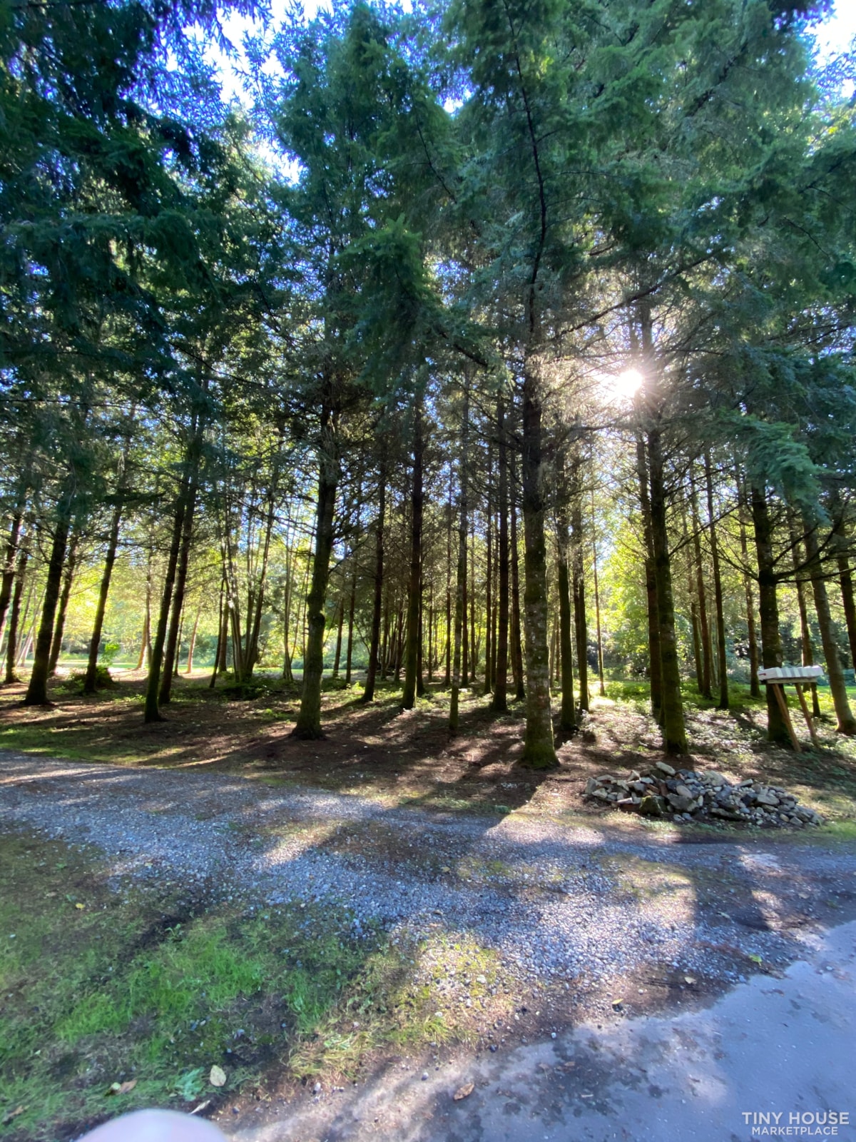Tiny home parking available for rent on 20 acres in Olympia, WA 
