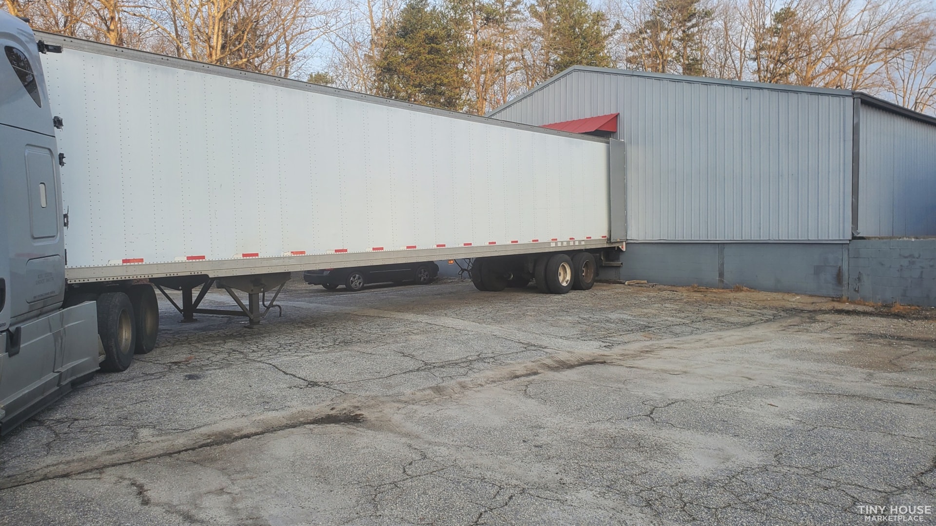 (2) 2006 Stough Swing Door 53' DOT Road Ready Trailers - Use for Storage or Tiny