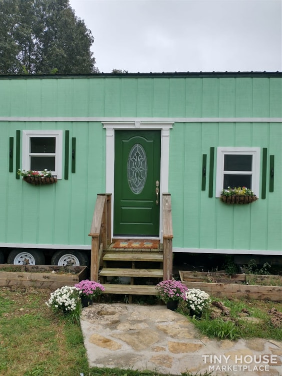 "The Ivy Cottage" 40' Tiny House on Wheels with 436 sq ft living space - Image 2 Thumbnail