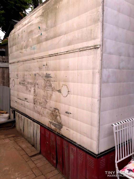 10' x 38' 1957 Mayflower one bedroom travel trailer with beautiful wood interior - Image 3 Thumbnail