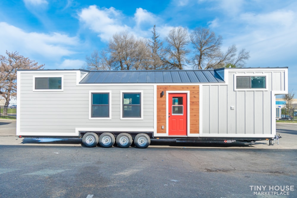 10' x 40' Luxury Craftsman Style Tiny Home (Made To Order) - Image 1 Thumbnail
