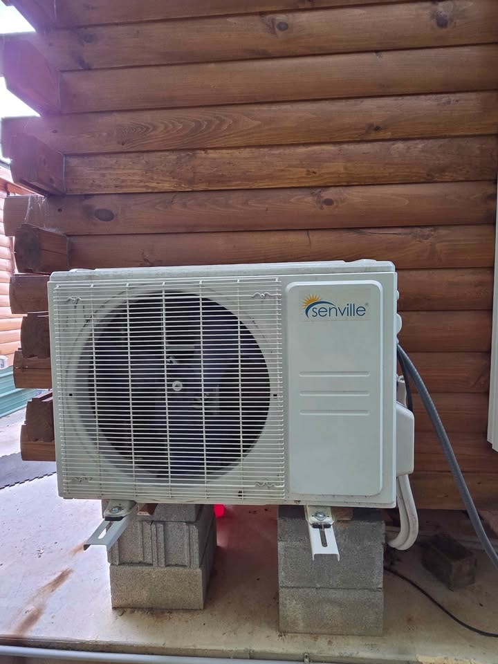 12 x 20' Insulated Tiny Log Cabin | Wired + HVAC + Cabinets + Flooring + More! - Image 2 Thumbnail