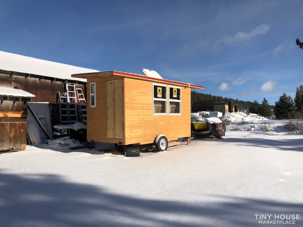 120' sq ft Studio, 17' off-grid tiny, Renogy Solar, customizable + insulated! - Image 1 Thumbnail