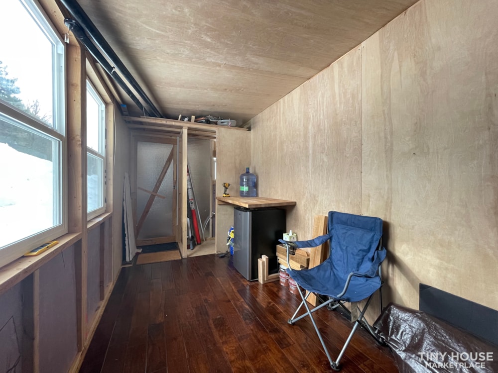 120' sq ft Studio, 17' off-grid tiny, Renogy Solar, customizable + insulated! - Image 2 Thumbnail
