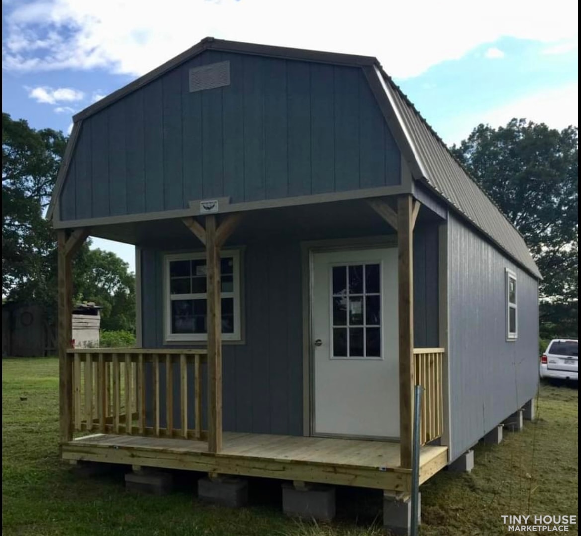12x32 Bald Eagle High Loft Barn 