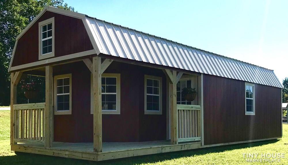 12x32 LOFTED BARN CABIN