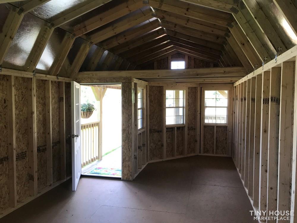 12x32 LOFTED BARN CABIN - Image 3 Thumbnail
