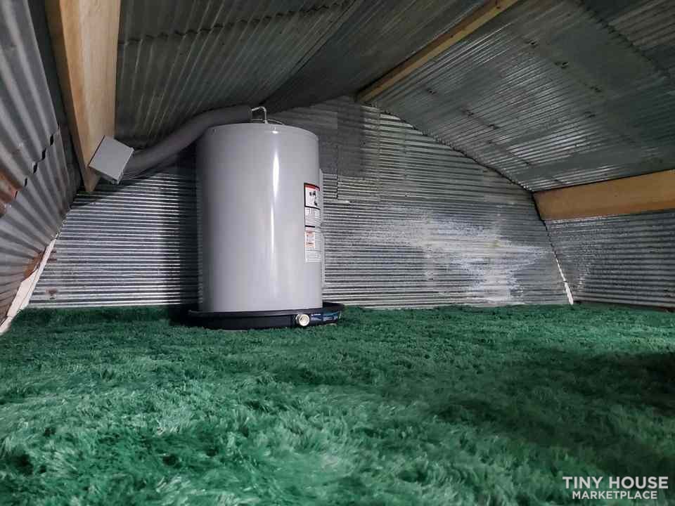 12x32 portable building tiny house finished with full loft - not with land - Image 3 Thumbnail