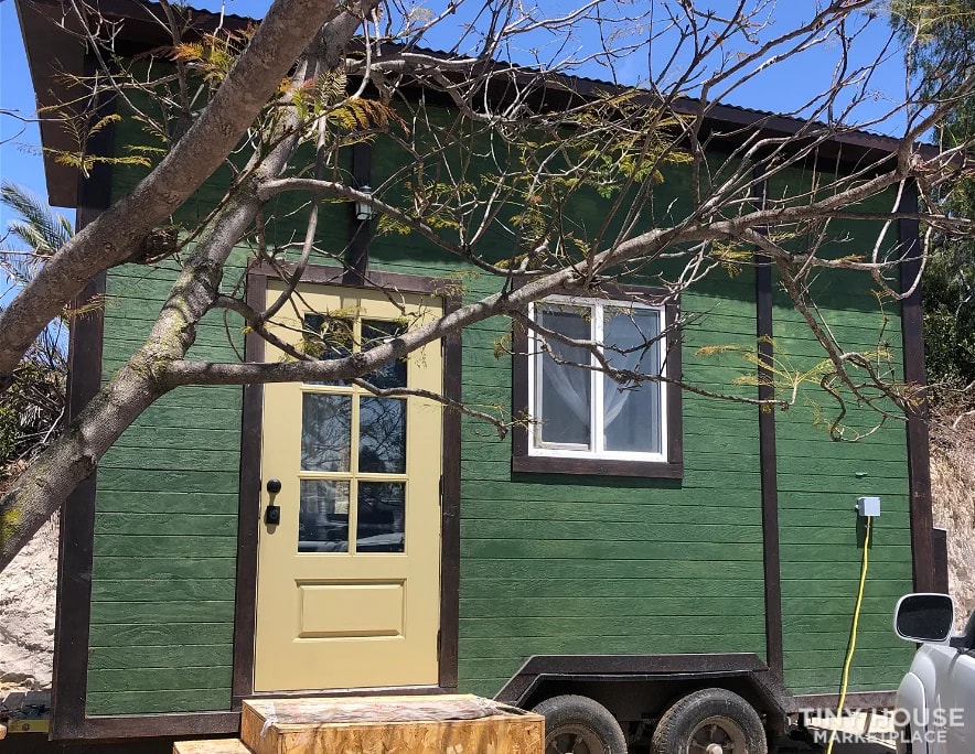 146 sq ft lofted tiny house New construction kitchen and bathroom