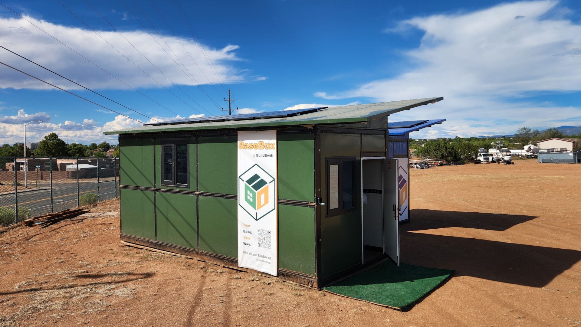 152 SF Finished Off-Grid Office / Studio — Solar + Heat & A/C — Available Now