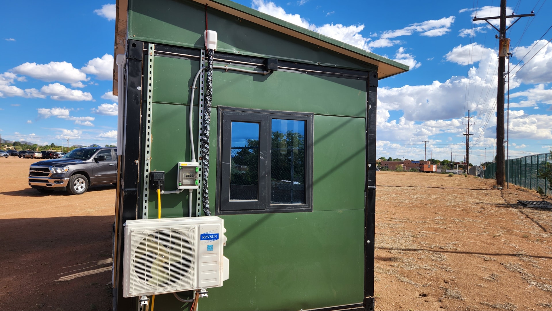 152 SF Finished Off-Grid Office / Studio — Solar + Heat & A/C — Available Now - Image 4 Thumbnail
