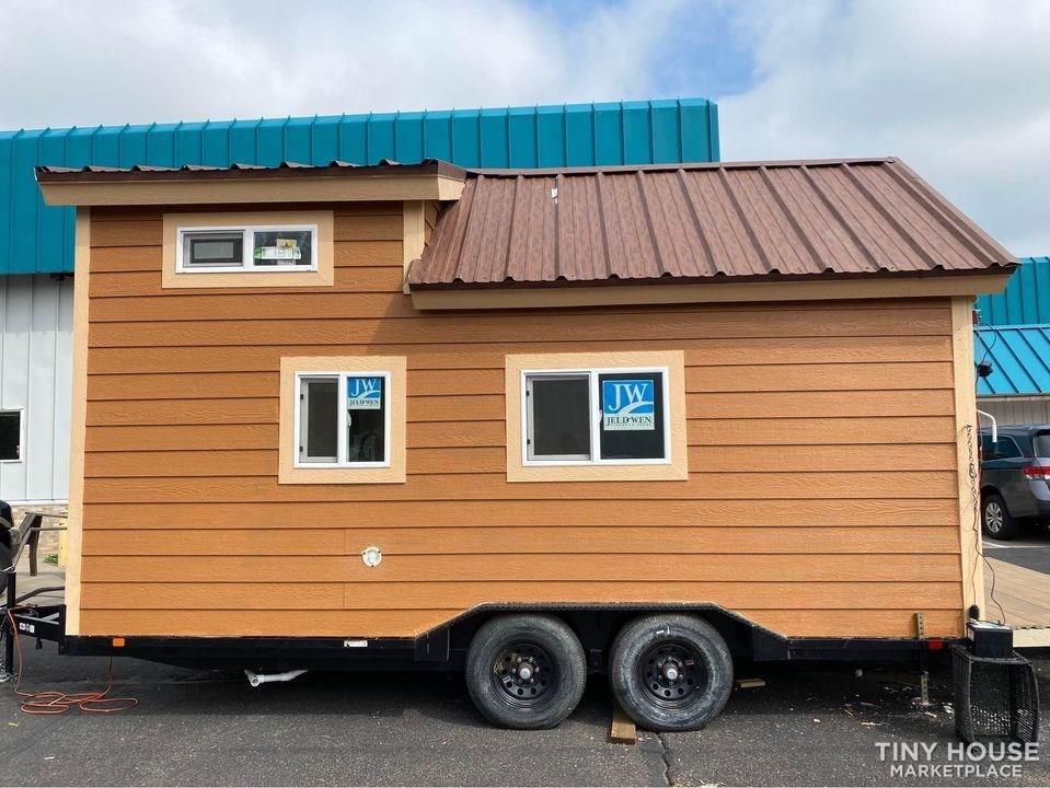 16' x 8' Interior Tiny Home w/ 4' x 8' Exterior Deck - Image 1 Thumbnail