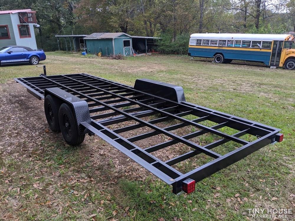 16' x 98" Official Tiny Home Builders Trailer with Drop Axles  - Image 2 Thumbnail