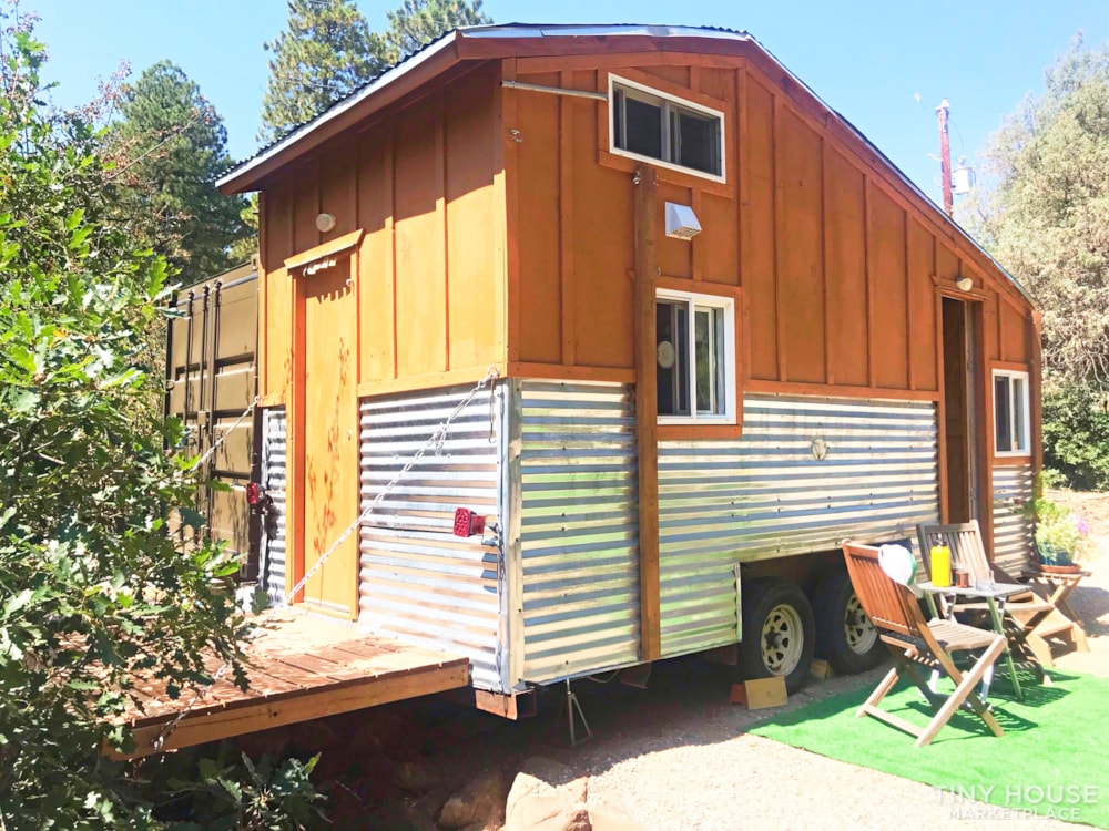 165SqFt Natural Wood Tiny House - Image 1 Thumbnail