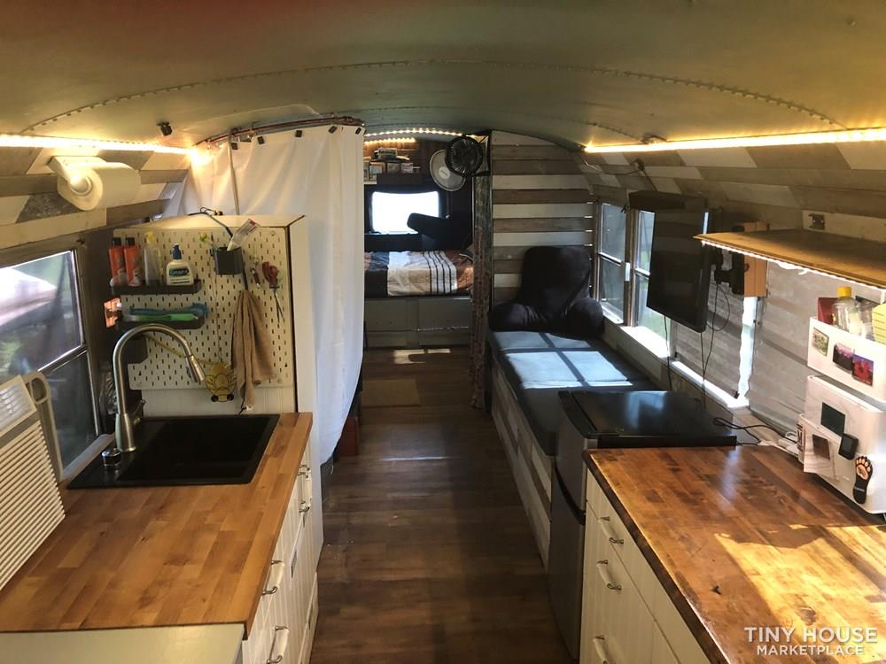 1989 Chevy Carpenter Skoolie Off-Grid - Image 2 Thumbnail