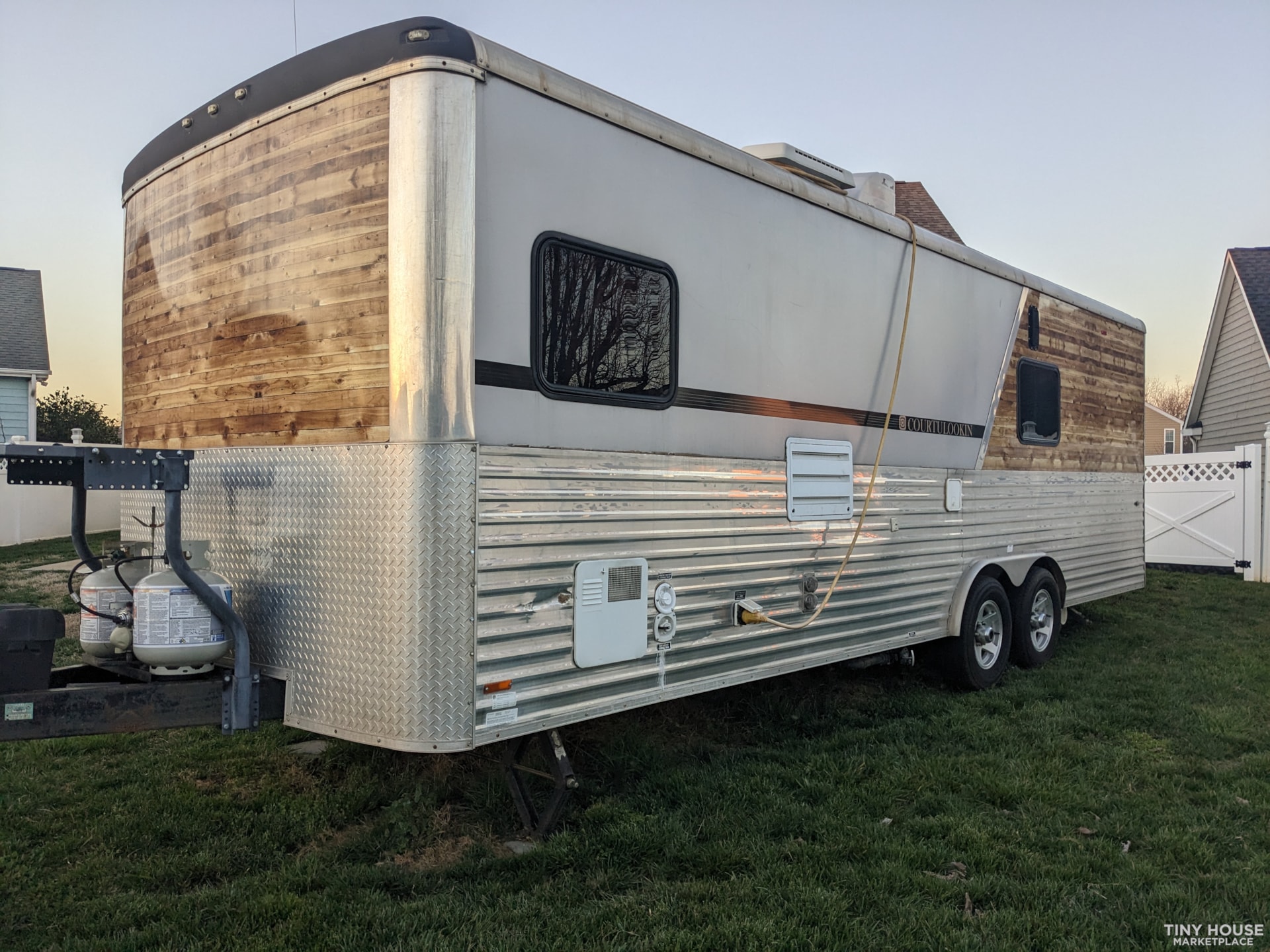 1BR 1BA Tiny Home on Wheels - Converted Toy Hauler trailer with kitchen - Image 1 Thumbnail