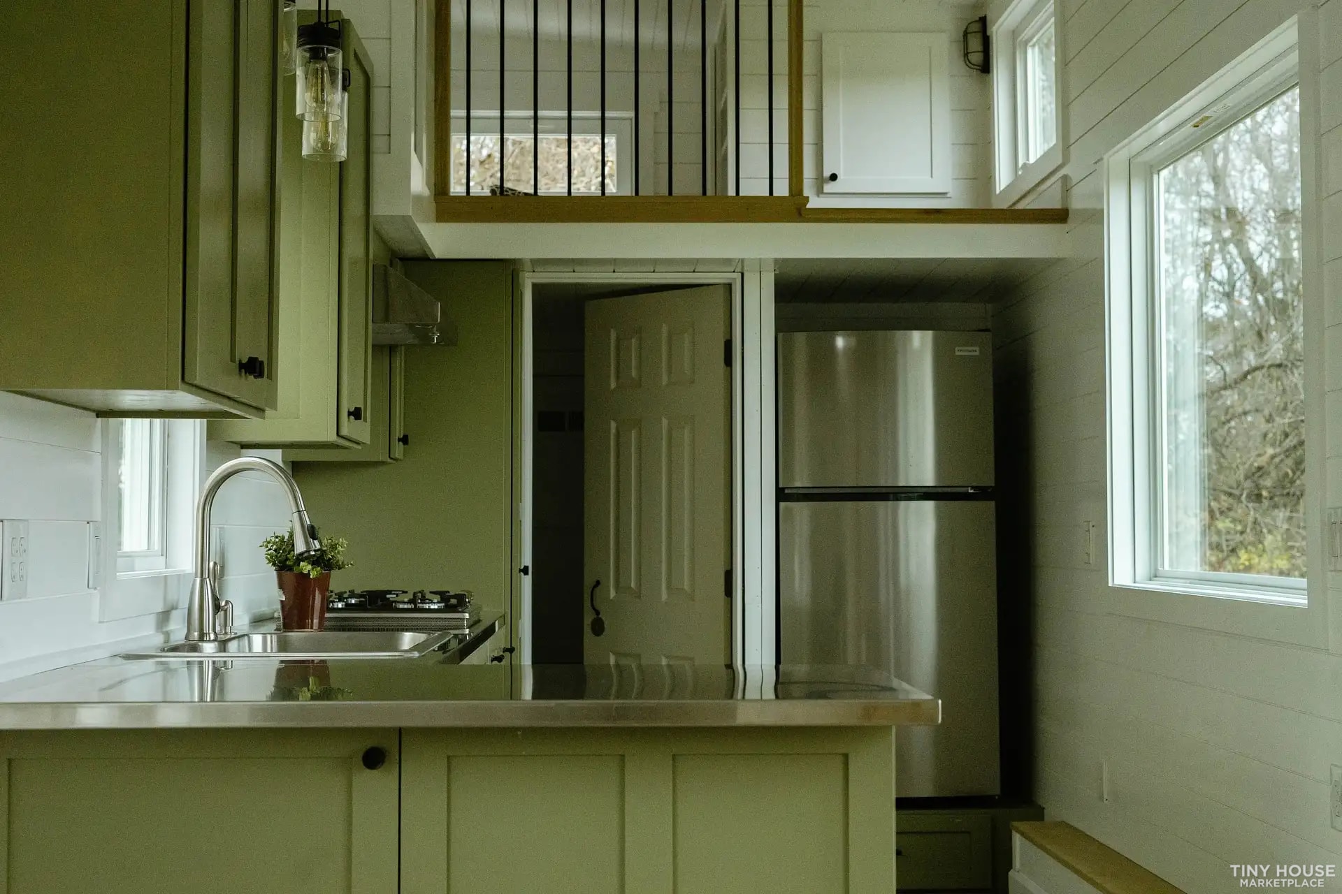 2 Bed, 1 Bath 8.5 Ft. x 28 Ft. Tiny Home for Sale!