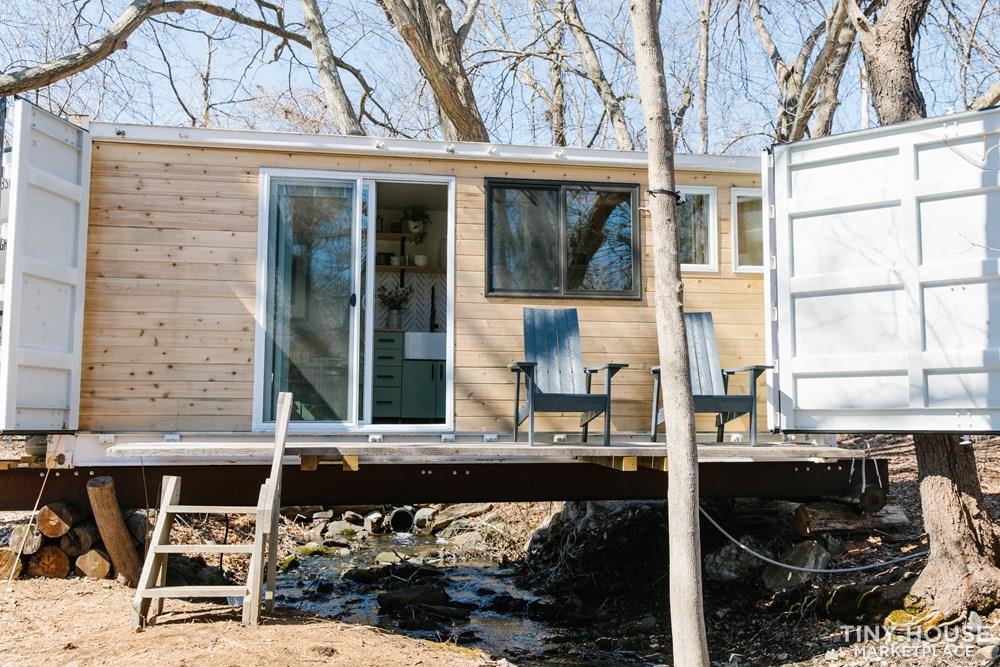 20' Side Open Shipping Container Home - Image 1 Thumbnail