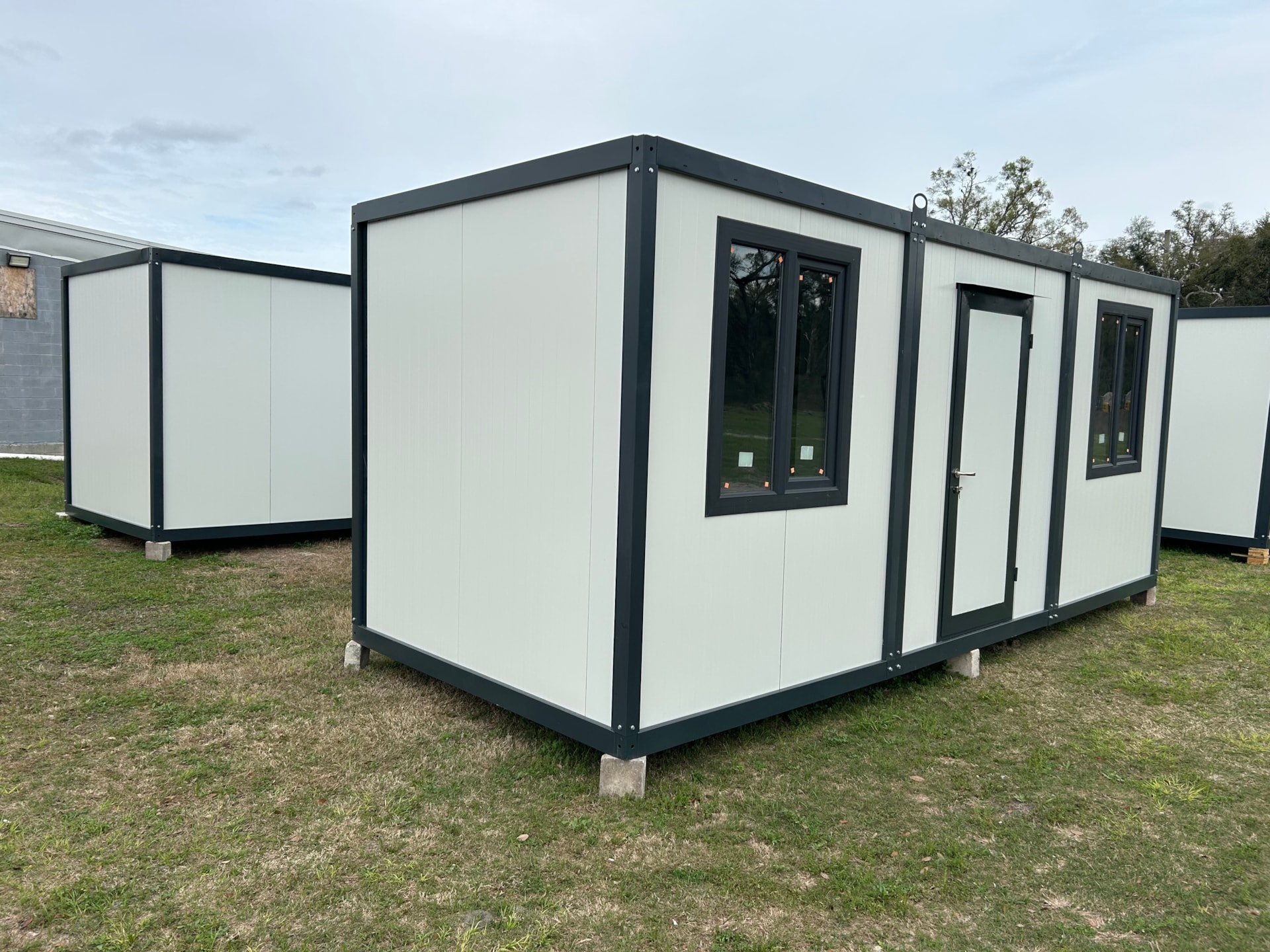 20'x8' Portable Insulated Cabin (Power and Light Included) - Image 2 Thumbnail