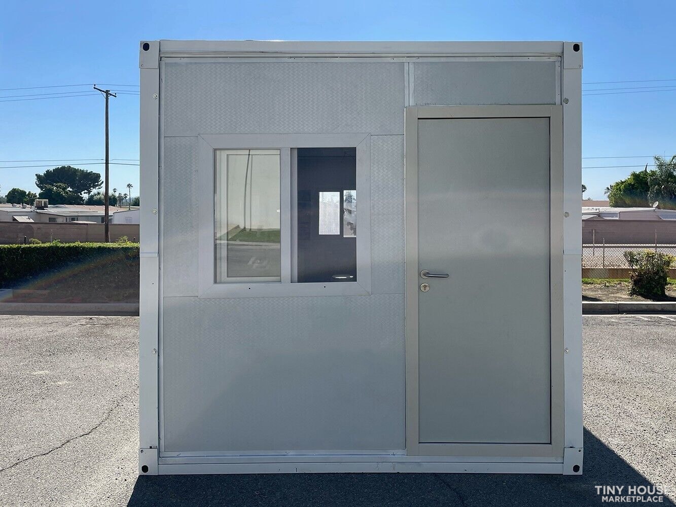 20x8 Tiny House Mobile Office EPS Insulated Shed PopUp House Shelter ADU - Image 2 Thumbnail