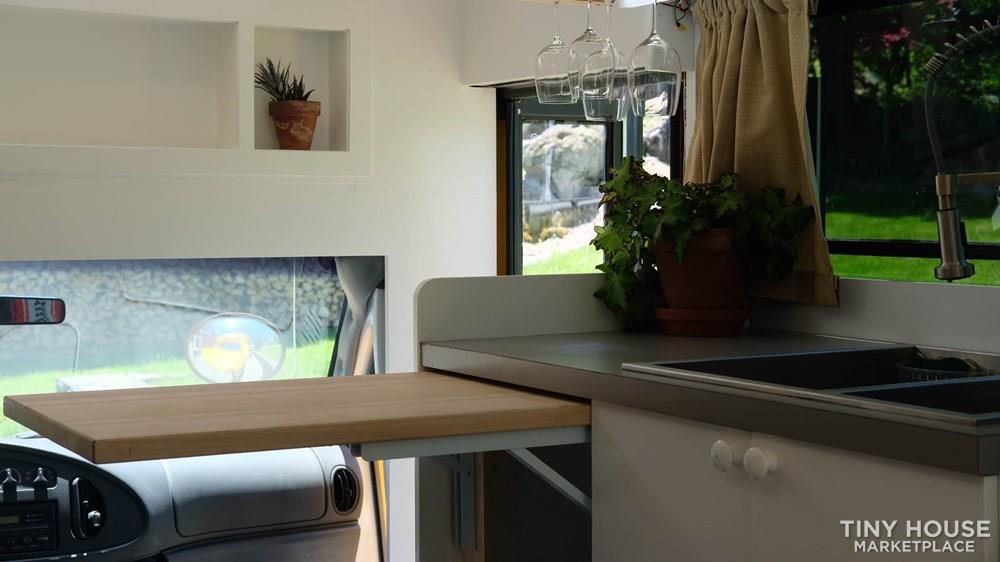 2004 Ford E-450 7.3L Diesel Engine Tiny House/Professionally Converted Mini Bus - Image 3 Thumbnail