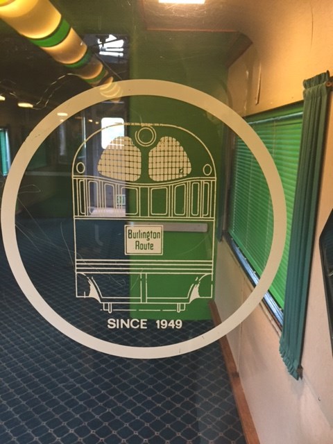 Burlington Northern Dining Train Car