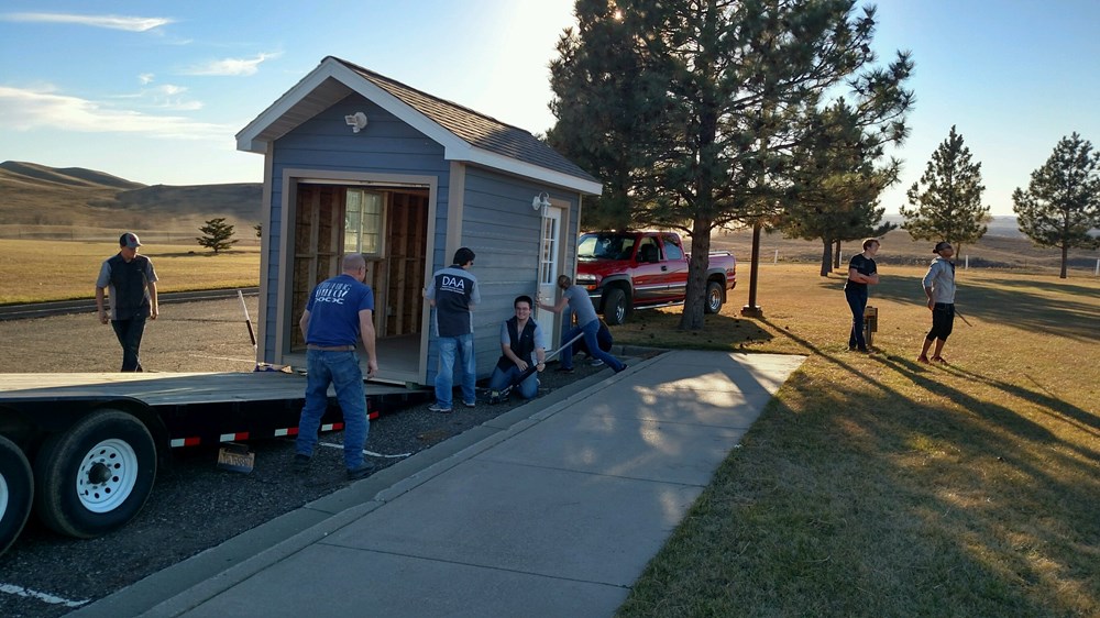 8x12 Building - Tiny House - Motorcycle Garage - Man Cave - Studio - Storage Building