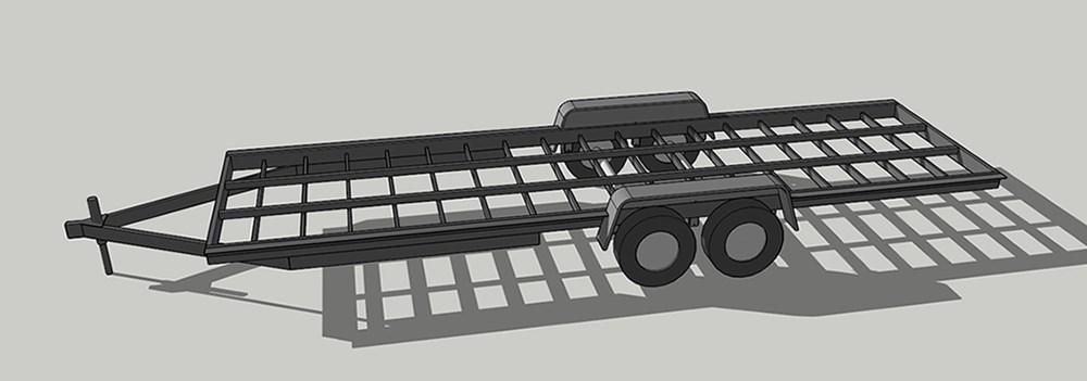 Tiny House Trailer - 24 Feet