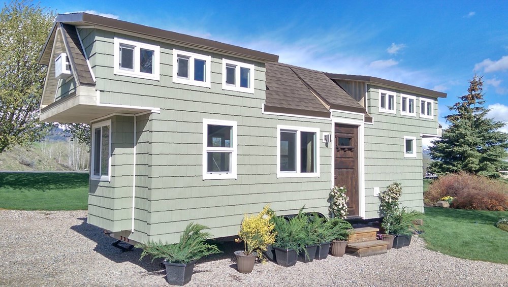 Custom 300 sq. ft. (incl. lofts) Craftsman on Wheels Featured on Tiny House Nation