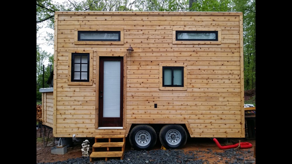 Adorable cedar tiny house