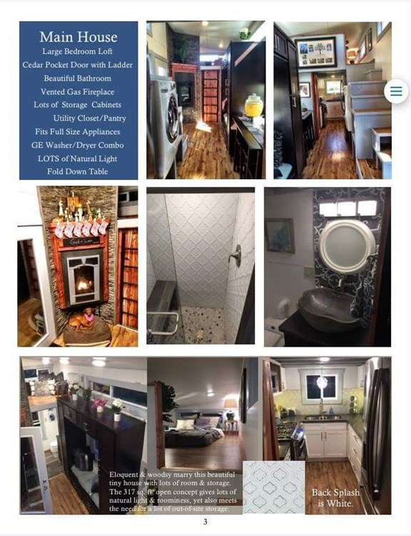 Big Fam Double Tiny House (sleeps 6-10) - Image 3 Thumbnail