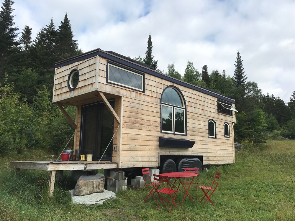 View of Building Luxury Developments off the Grid - Mansion Global