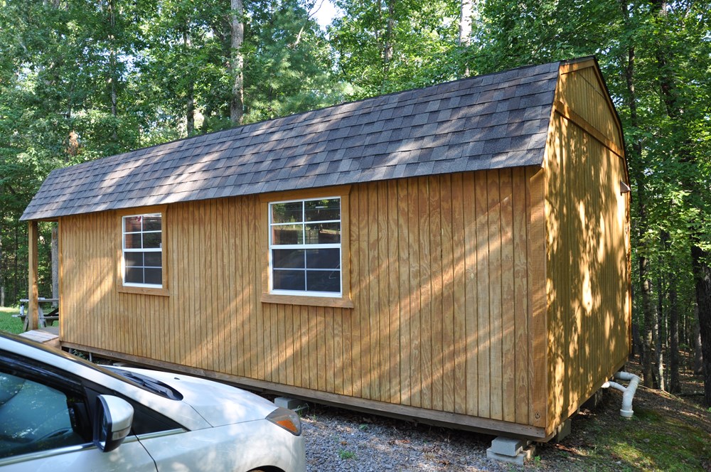 Hunter’s / Tiny home Lofted Cabin w/ porch on 6x6 skid system - Image 3 Thumbnail