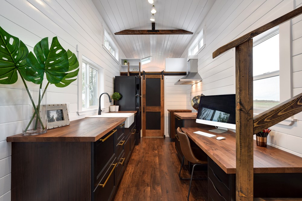 34ft Custom Loft with Dark Wood Accents - Image 3 Thumbnail