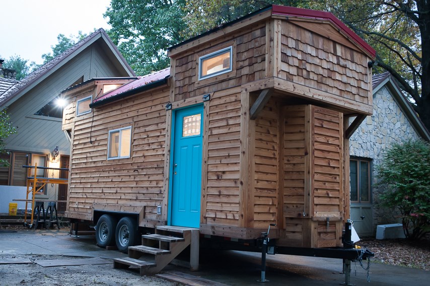 Charming Reclaimed Barnwood Custom Built Tiny Home