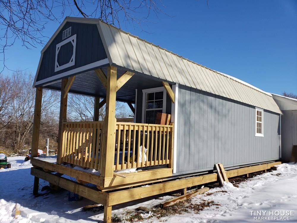 2018-ALL NEW! 32'x12' + 2 lofts, Bay Windows, Covered Front Porch - Image 4 Thumbnail