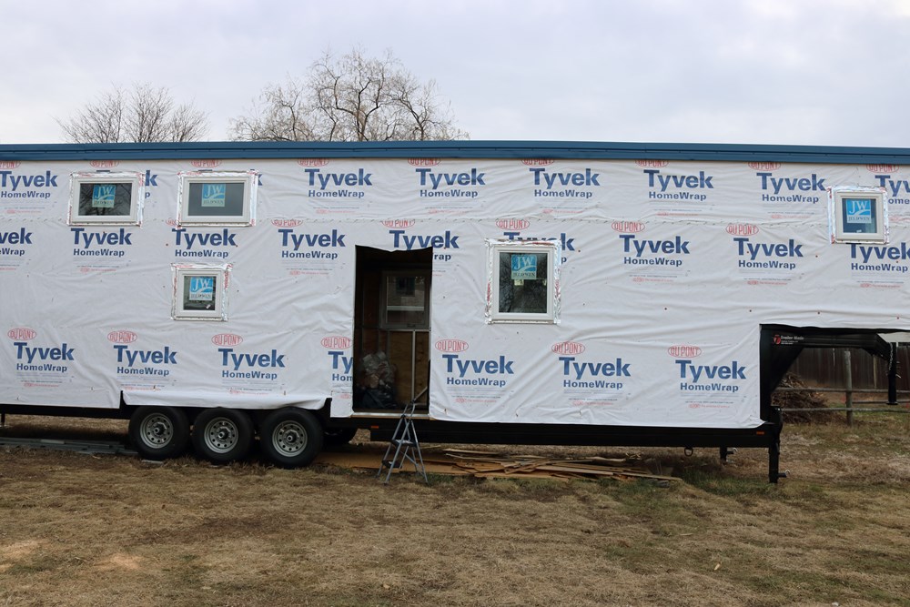 43' Tiny House "Mansion" Shell - Image 3 Thumbnail