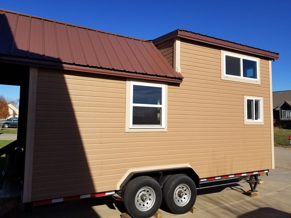 2016 "Justin" model tiny house on wheels