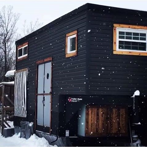 25' Unfinished Gooseneck Tiny House
