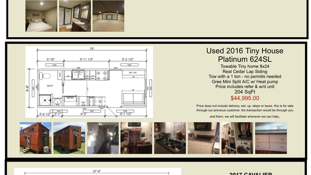 Towable Tiny Home - Image 3 Thumbnail