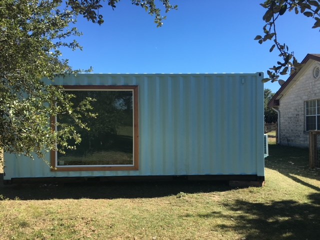 Blue Bird Container Home