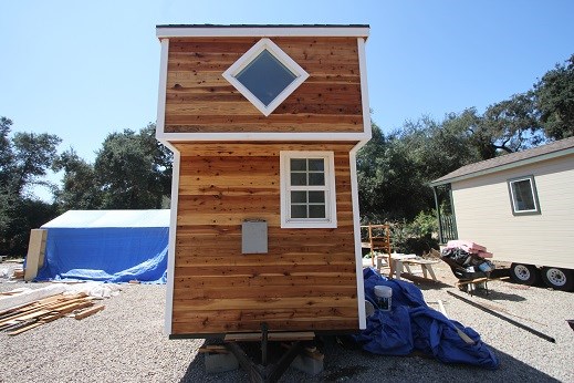 Modern Caravan Tiny House 9 x 24 378 sq ft Professionally built on trailer w/ dual loft make offer - Image 3 Thumbnail