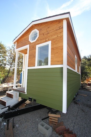 9 X 22 MOBILE CLASSIC COTTAGE TINY HOUSE FOR SALE FULLY FINISHED WITH ELECTRICAL LAUNDRY KITCHEN LOFT HARDWOODS IDEAL RENTAL UNIT - Image 4 Thumbnail