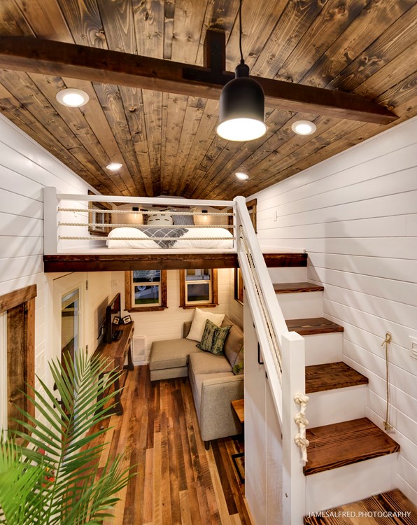 Tiny House for Sale - Rustic Meets Luxury: 30ft Loft Edition