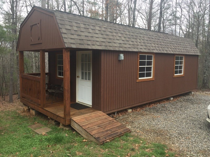 Hunter's / Tiny home Lofted Cabin w/ porch 12 x 28 ft (336 sqft) - Image 2 Thumbnail