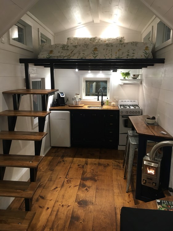 The Hive Tiny House- CUSTOM BUILT TINY HOUSE- by Willowbee Tiny Home Builders 
