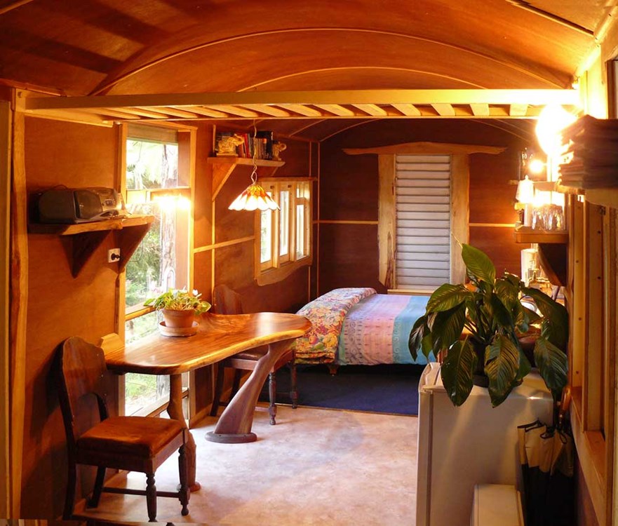 Vintage Railway Carriage - Tiny Renovated Queensland Rail Carriage CW317