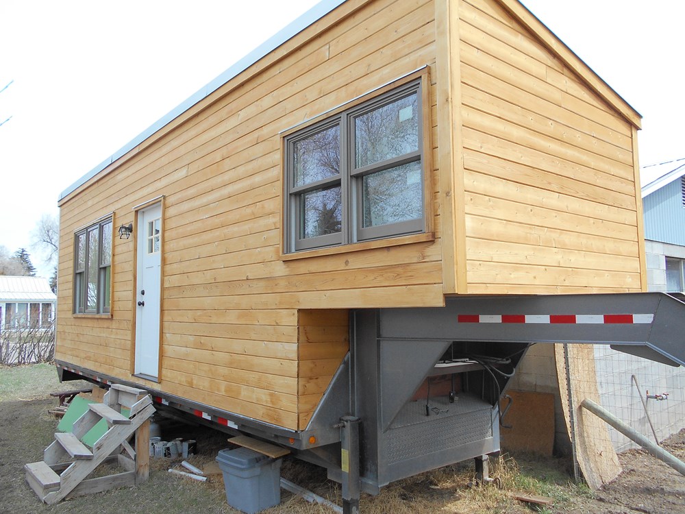 Tiny House For New 230 Sq Ft On New 230 Sq Ft Tiny House On Gooseneck For