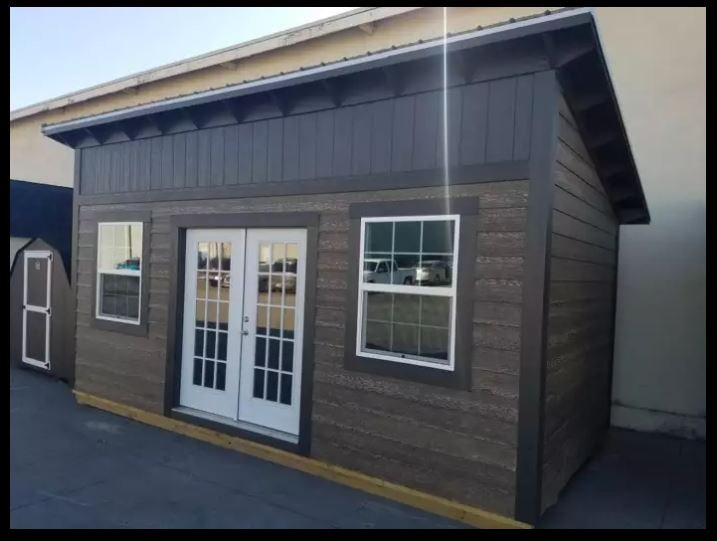 10' x 20' Tiny house shell, Studio, Casita or Office 8 FT , 2 x 6 walls with Raised Ceiling - Image 3 Thumbnail
